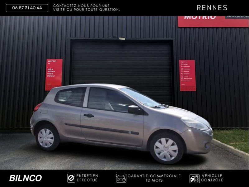 Renault Clio 1.2 75ch / CARTE GRISE OFFERTE jeunes permis/étudiants / 2ème main / Clim / 