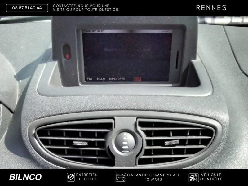 Renault Clio 1.2 75ch / CARTE GRISE OFFERTE jeunes permis/étudiants / 2ème main / Clim / 