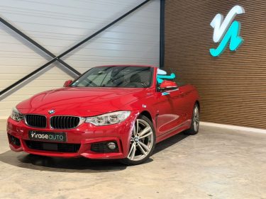 BMW - SERIE 4 - 435i PACK M - 306 cv - Cabriolet - Intérieur cuir - 2013 - 85000 km 