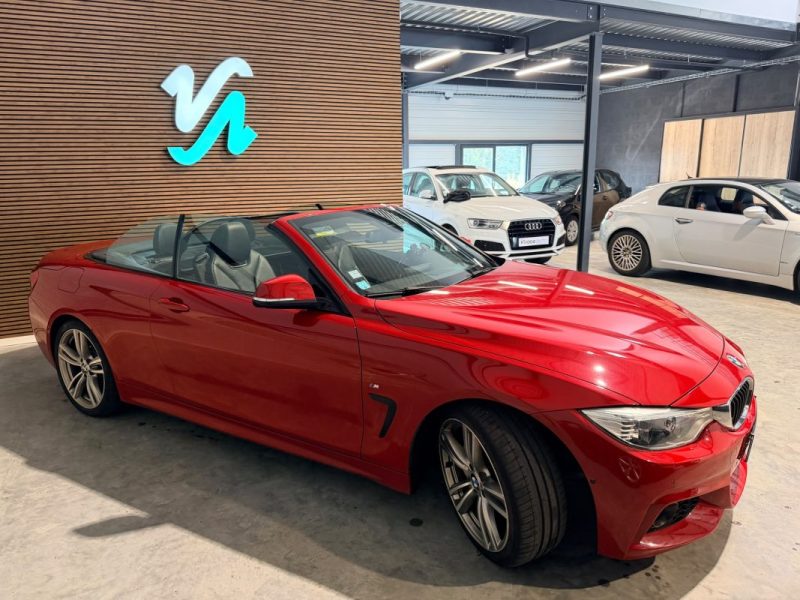 BMW - SERIE 4 - 435i PACK M - 306 cv - Cabriolet - Intérieur cuir - 2013 - 85000 km 