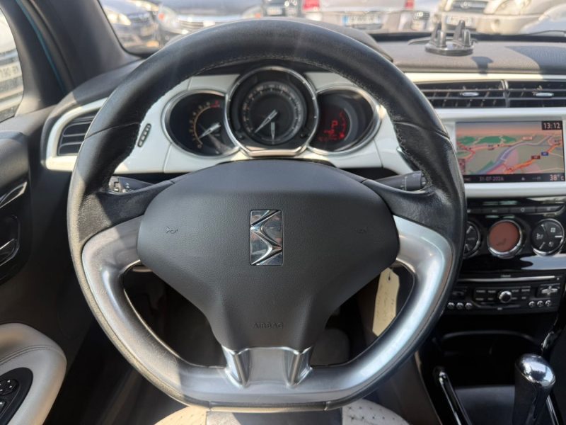 Citroen DS 3 1.6i 120 Ch Boite Auto 