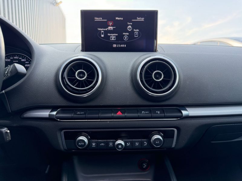 AUDI A3 Sportback 2.0 TDi 16V FAP S-Tronic6 S&S 150 cv Boîte auto