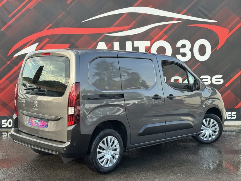 PEUGEOT PARTNER 3 STANDARD 1000 1.5 BLUE HDI 130 GRIP EAT 2021 TTC 