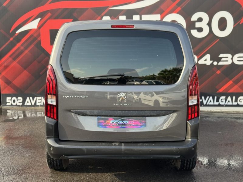 PEUGEOT PARTNER 3 STANDARD 1000 1.5 BLUE HDI 130 GRIP EAT 2021 TTC 