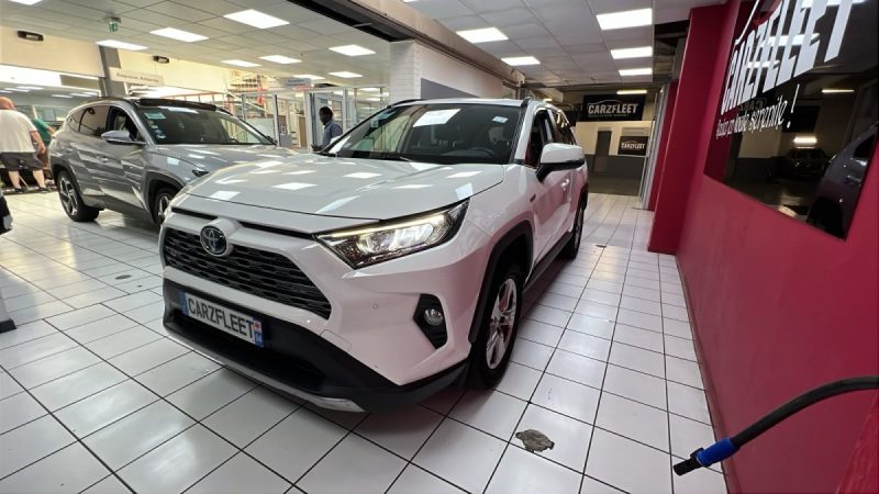 TOTOYA RAV4 SUV HYBRIDE 218cv DYNAMIC BUSINESS + CUIR/1 ERE MAIN/TVA RECUPERABLE