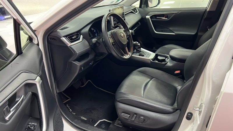 TOTOYA RAV4 SUV HYBRIDE 218cv DYNAMIC BUSINESS + CUIR/1 ERE MAIN/TVA RECUPERABLE