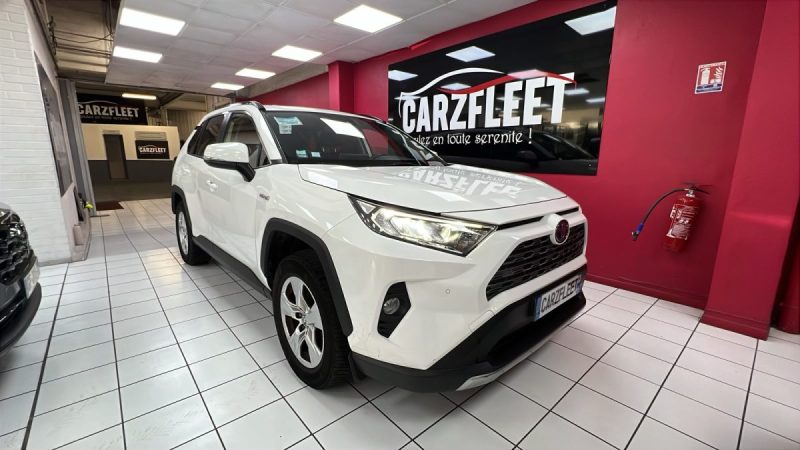 TOTOYA RAV4 SUV HYBRIDE 218cv DYNAMIC BUSINESS + CUIR/1 ERE MAIN/TVA RECUPERABLE
