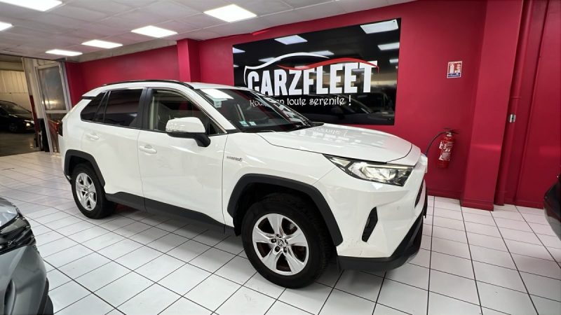 TOTOYA RAV4 SUV HYBRIDE 218cv DYNAMIC BUSINESS + CUIR/1 ERE MAIN/TVA RECUPERABLE