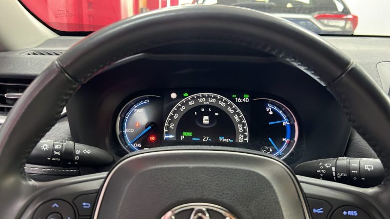TOTOYA RAV4 SUV HYBRIDE 218cv DYNAMIC BUSINESS + CUIR/1 ERE MAIN/TVA RECUPERABLE