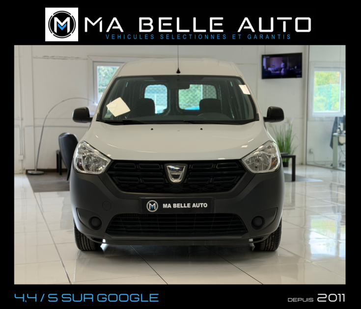 DACIA DOKKER VAN 1.5 dCi 75 – DISTRIBUTION NEUVE – GARANTIE 6 MOIS 