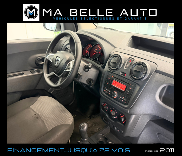 DACIA DOKKER VAN 1.5 dCi 75 – DISTRIBUTION NEUVE – GARANTIE 6 MOIS 
