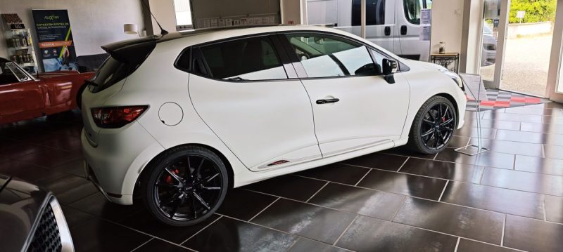 RENAULT CLIO IV RS TROPHY EDC Blanc Mat. Cuir, ...