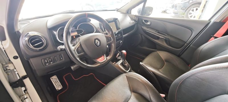 RENAULT CLIO IV RS TROPHY EDC Blanc Mat. Cuir, ...