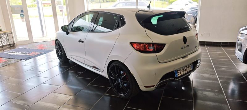 RENAULT CLIO IV RS TROPHY EDC Blanc Mat. Cuir, ...
