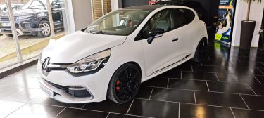 RENAULT CLIO IV RS TROPHY EDC Blanc Mat. Cuir, ...
