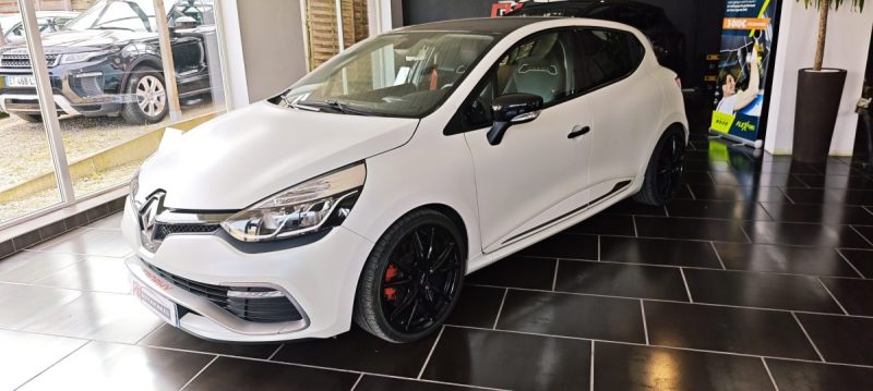 RENAULT CLIO IV RS TROPHY EDC Blanc Mat. Cuir, ...