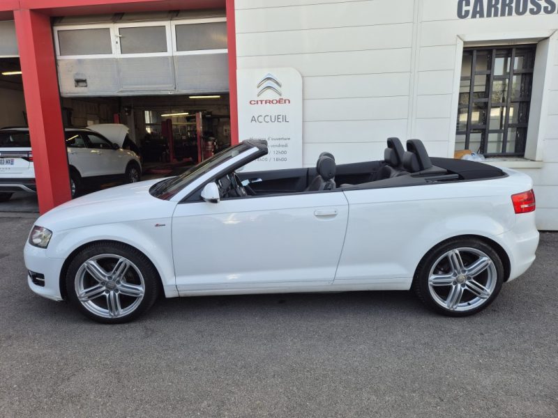 AUDI A3 1.6 TDI 105 DPF S LINE CABRIOLET 