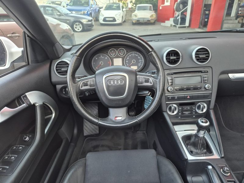 AUDI A3 1.6 TDI 105 DPF S LINE CABRIOLET 