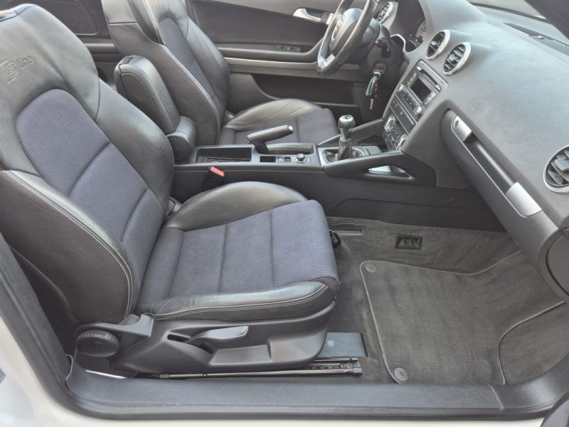 AUDI A3 1.6 TDI 105 DPF S LINE CABRIOLET 
