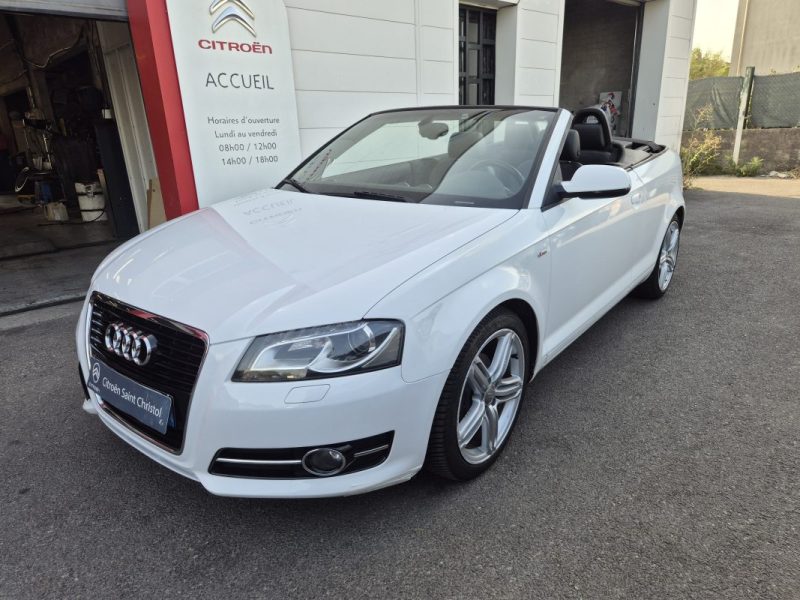 AUDI A3 1.6 TDI 105 DPF S LINE CABRIOLET 