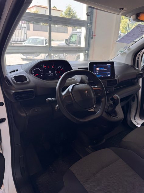 PEUGEOT PARTNER 1.5 BLUE HDI 100 TVA RECUPERABLE 3 PLACES ECRAN