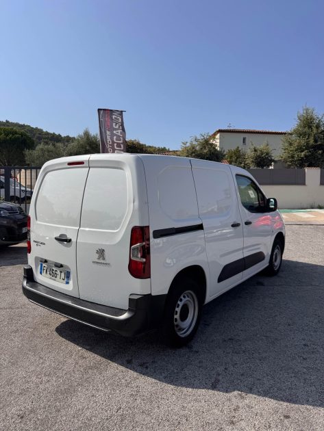 PEUGEOT PARTNER 1.5 BLUE HDI 100 TVA RECUPERABLE 3 PLACES ECRAN
