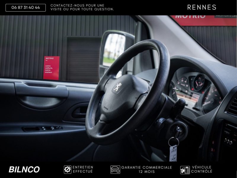 Peugeot Expert L1H1 2.0 HDI 128ch / 1ère main / TVA récupérable / Ecran Navteq 2 / Bluetooth / Radar