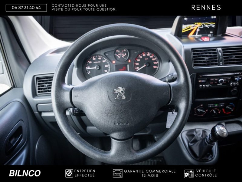 Peugeot Expert L1H1 2.0 HDI 128ch / 1ère main / TVA récupérable / Ecran Navteq 2 / Bluetooth / Radar