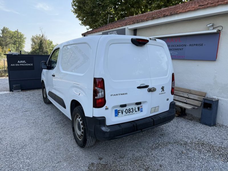 PEUGEOT PARTNER 1.5 BLUE HDI 100 3PLACES CAR PLAY 1000KG 2020