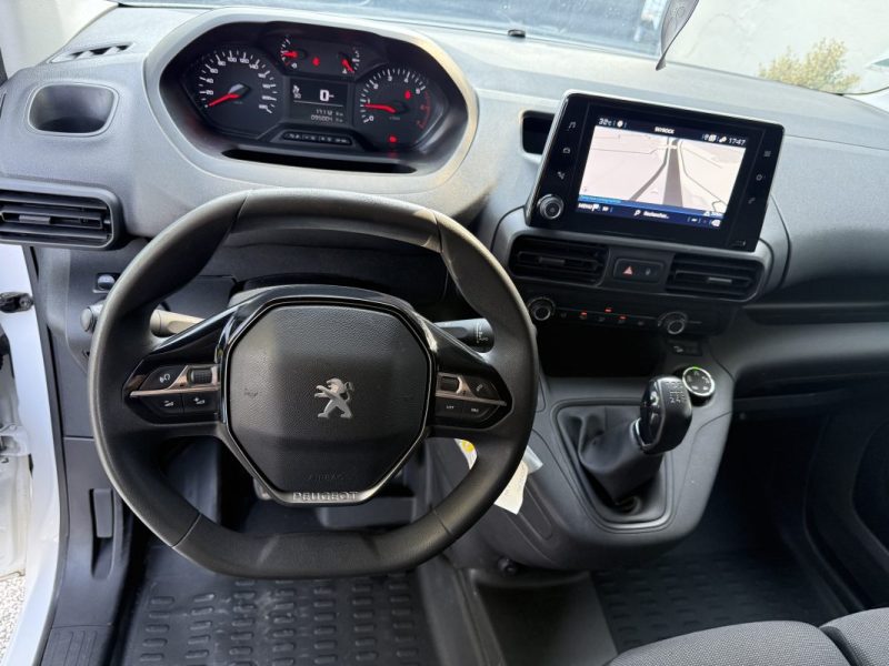 PEUGEOT PARTNER 1.5 BLUE HDI 100 3PLACES CAR PLAY 1000KG 2020