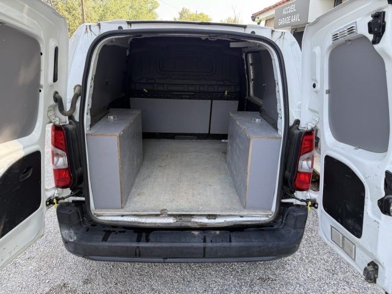 PEUGEOT PARTNER 1.5 BLUE HDI 100 3PLACES CAR PLAY 1000KG 2020