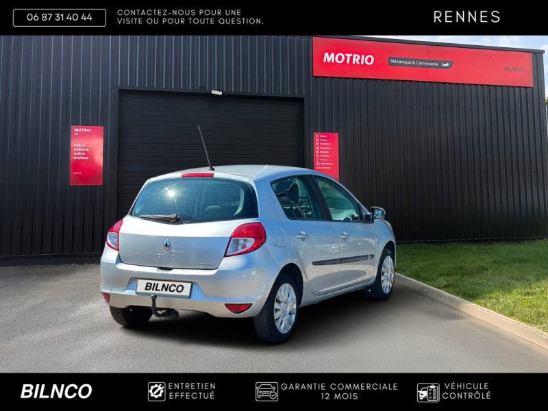 Renault Clio III 1.2 75ch / 2011 / 5 portes / Climatisation/ CARTE GRISE OFFERTE jeunes permis/étudi
