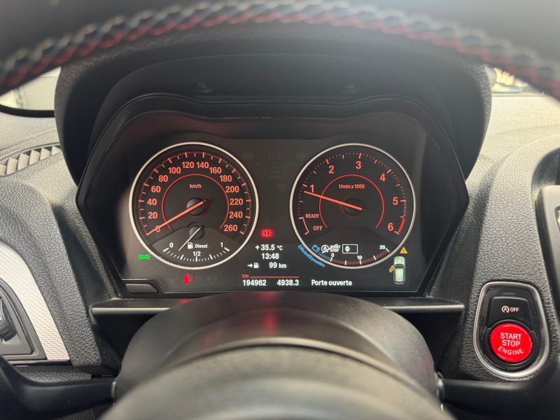 BMW SERIE 1 120 D XDRIVE 184ch SPORT PACK M FULL GARANTIE 12 MOIS SUPER ETAT