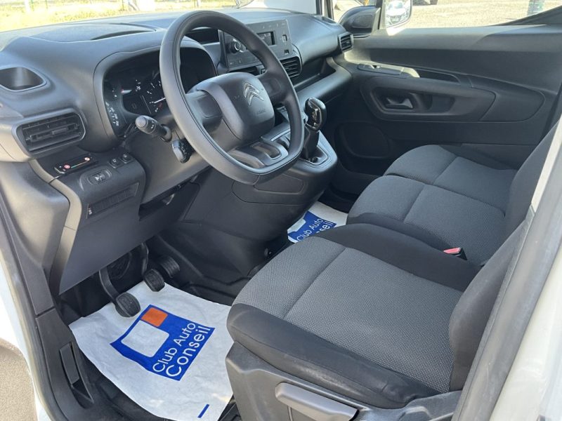 TVA RÉCUPÉRABLE, DISTRIBUTION NEUVE* CITROEN BERLINGO M 1000 1.6 BLUE HDI 100 CV WORKER 2019