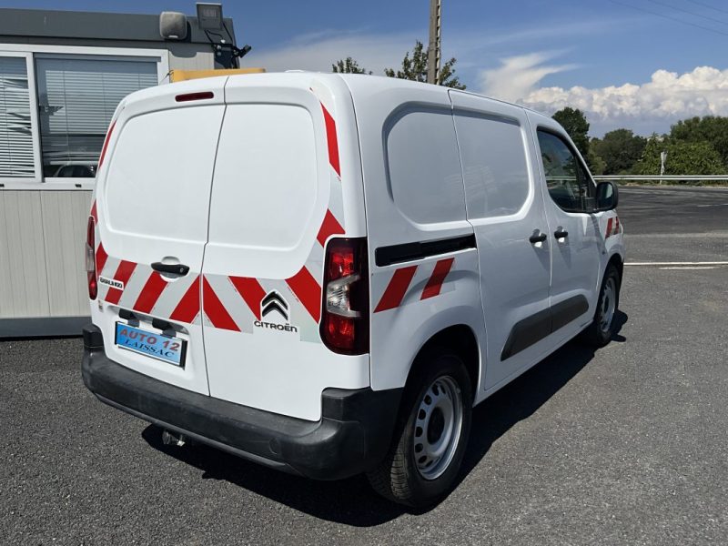 TVA RÉCUPÉRABLE, DISTRIBUTION NEUVE* CITROEN BERLINGO M 1000 1.6 BLUE HDI 100 CV WORKER 2019