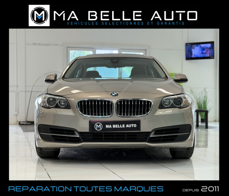 BMW Série 5 520d 190 / Toit ouvrant / Cuir / GPS Pro / Attelage / Garantie 6 mois