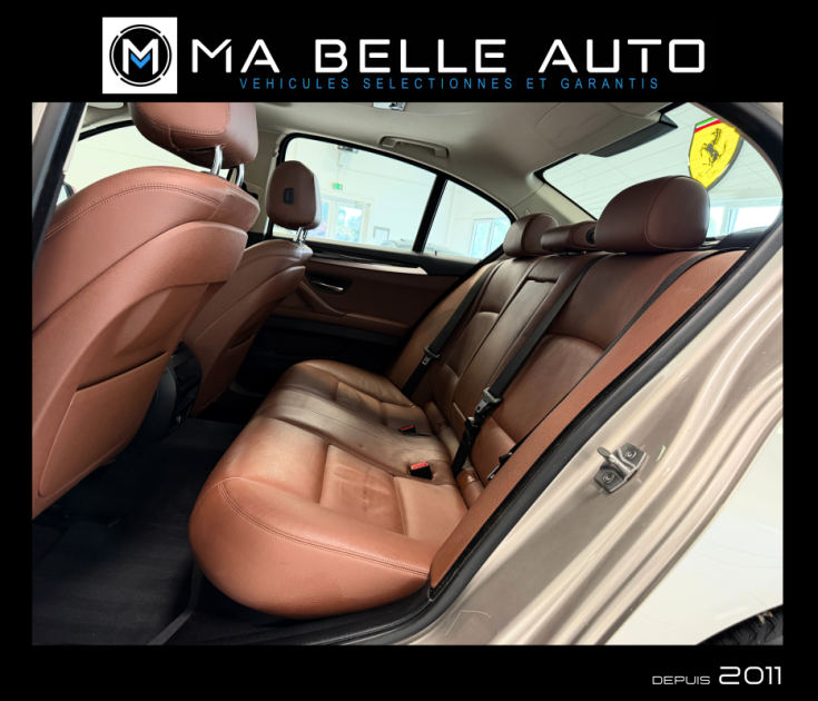 BMW Série 5 520d 190 / Toit ouvrant / Cuir / GPS Pro / Attelage / Garantie 6 mois
