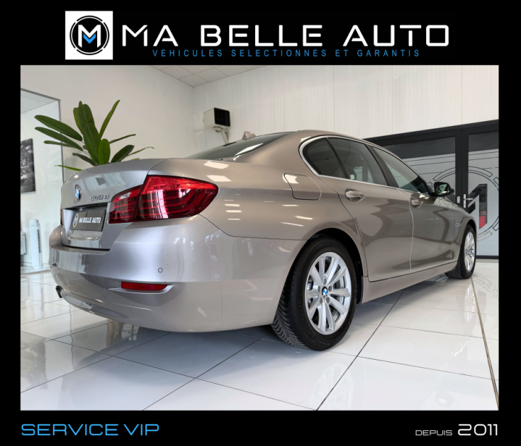 BMW Série 5 520d 190 / Toit ouvrant / Cuir / GPS Pro / Attelage / Garantie 6 mois