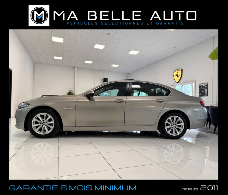 BMW Série 5 520d 190 / Toit ouvrant / Cuir / GPS Pro / Attelage / Garantie 6 mois