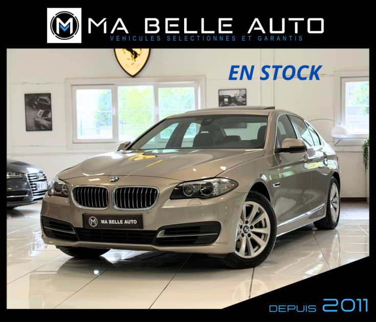 BMW Série 5 520d 190 / Toit ouvrant / Cuir / GPS Pro / Attelage / Garantie 6 mois