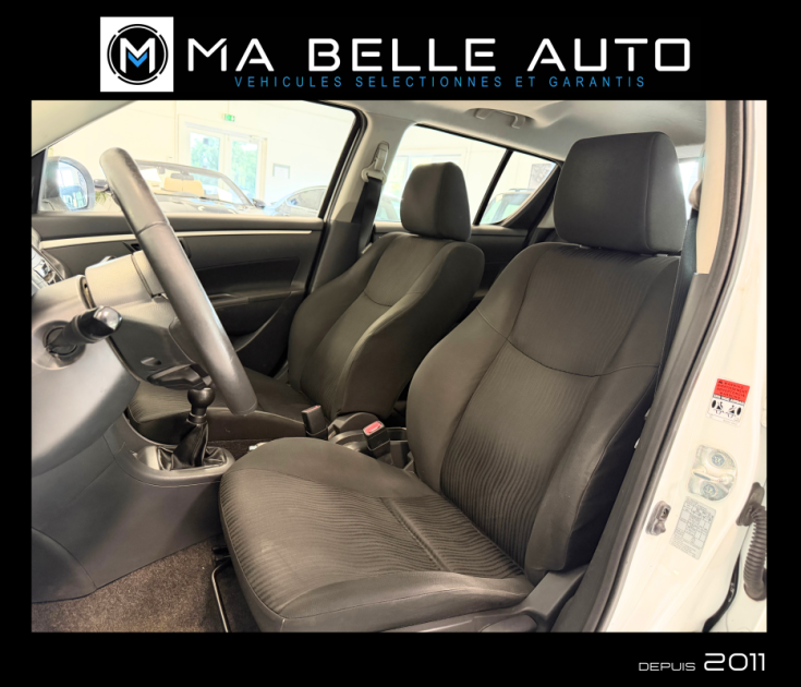 SUZUKI SWIFT 1.2 VVT 94 GLX / TOIT OUVRANT / KEYLESS / CLIM AUTO / RADARS AR
