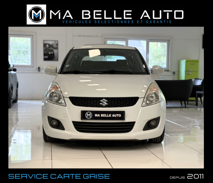 SUZUKI SWIFT 1.2 VVT 94 GLX / TOIT OUVRANT / KEYLESS / CLIM AUTO / RADARS AR