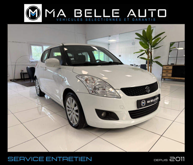 SUZUKI SWIFT 1.2 VVT 94 GLX / TOIT OUVRANT / KEYLESS / CLIM AUTO / RADARS AR