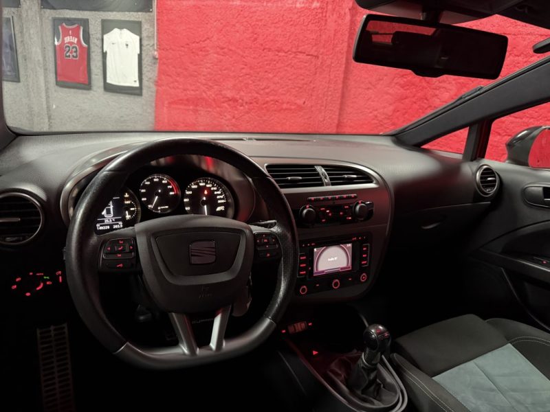 🟢 Seat Leon Cupra R 2.0 TFSI 265 cv Ecran Garantie Régulateur Gps Bluetooth