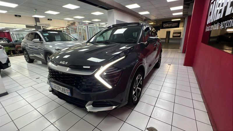 KIA SPORTAGE 1.6 HYBRIDE ESSENCE HEV 230cv DESIGN + TOIT PANORAMIQUE/1 ERE MAIN/TVA RECUPERABLE