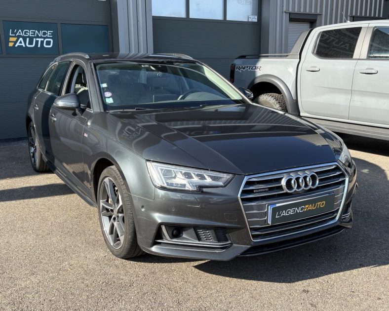 Audi A4 Avant 2.0 TFSI 252 ch S Line Quattro S Tronic 2017 — Entretien AUDI - GARANTIE 6 MOIS