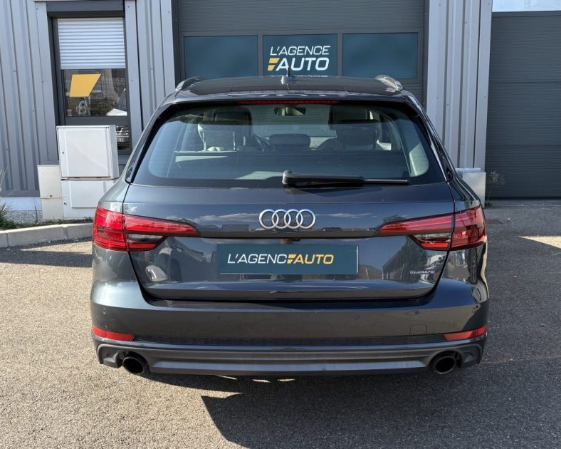 Audi A4 Avant 2.0 TFSI 252 ch S Line Quattro S Tronic 2017 — Entretien AUDI - GARANTIE 6 MOIS
