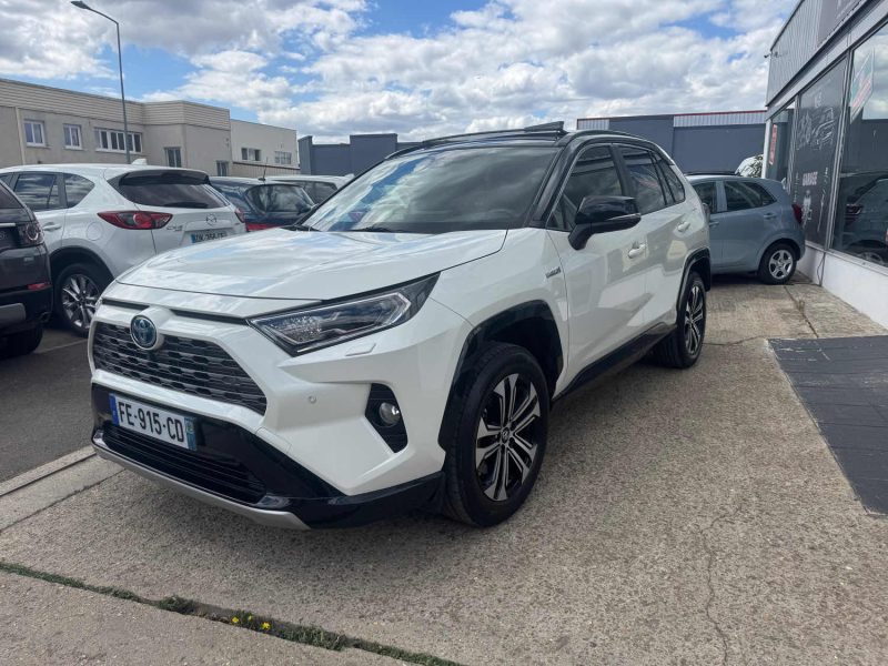 TOYOTA RAV4 HYBRIDE 218CV 2WD COLLECTION CUIR TOIT OUVRANT CAMÉRA 360