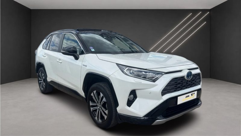TOYOTA RAV4 HYBRIDE 218CV 2WD COLLECTION CUIR TOIT OUVRANT CAMÉRA 360