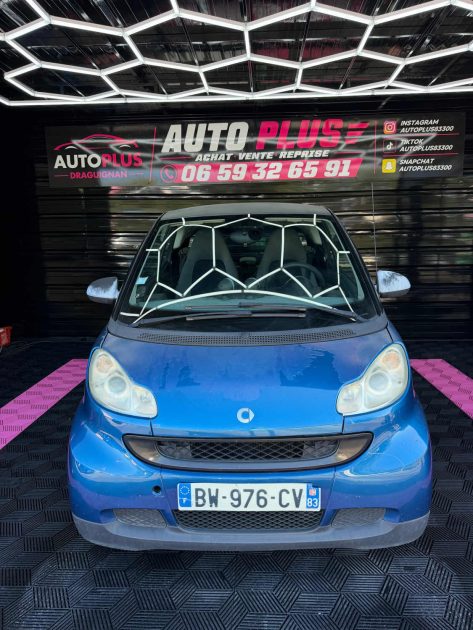 SMART FORTWO PURE 71 MHD – Essence – 2008 – 150 000 km – Échange / Reprise possible